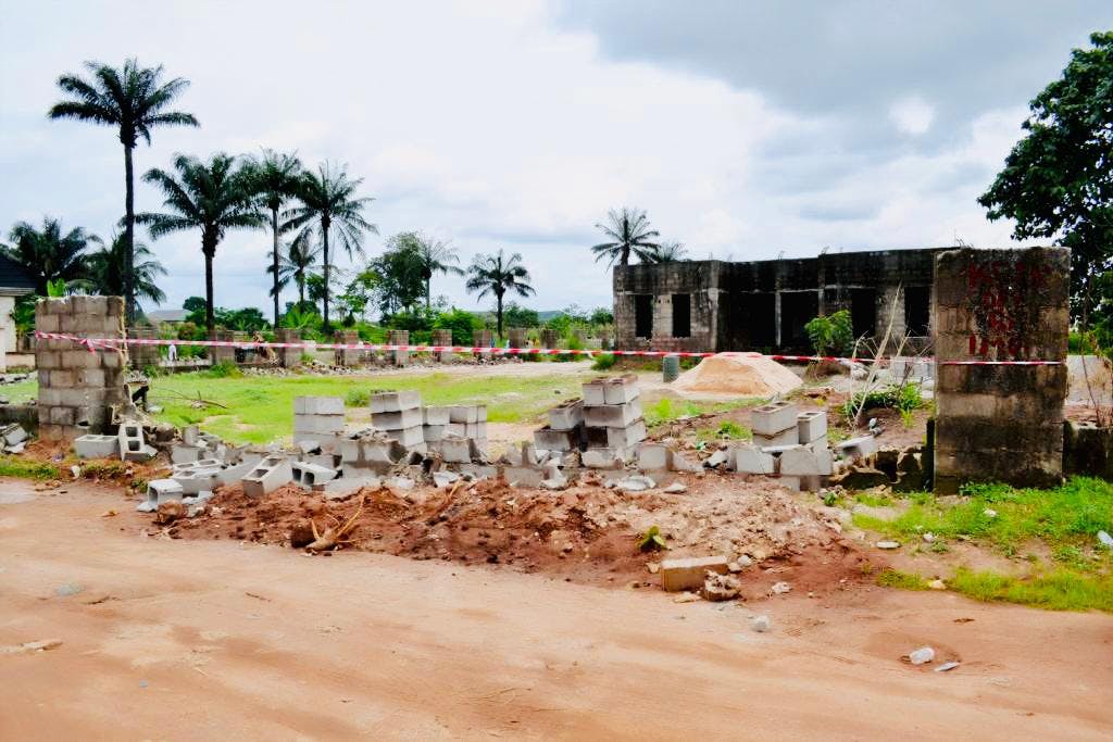 OCDA STOPS THE ONGOING ILLEGAL CONSTRUCTION OF BUILDINGS AT SHELL CAMP QUATERS