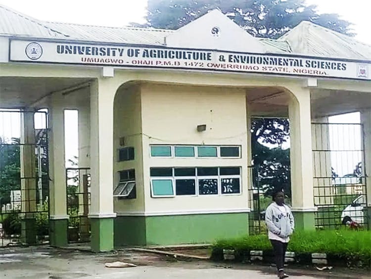 VANCANY: University of Agric and  Env. Sciences Umuagwo announces recruitment for Academic Staff