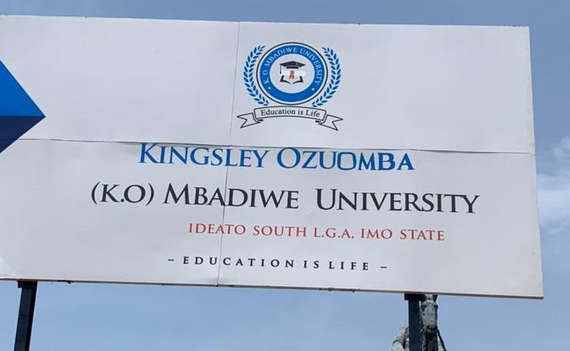 K.O MBADIWE UNIVERSITY COMMENCES THE 2021/22 ACADEMIC SESSION ON SEPTEMBER 27, 2021